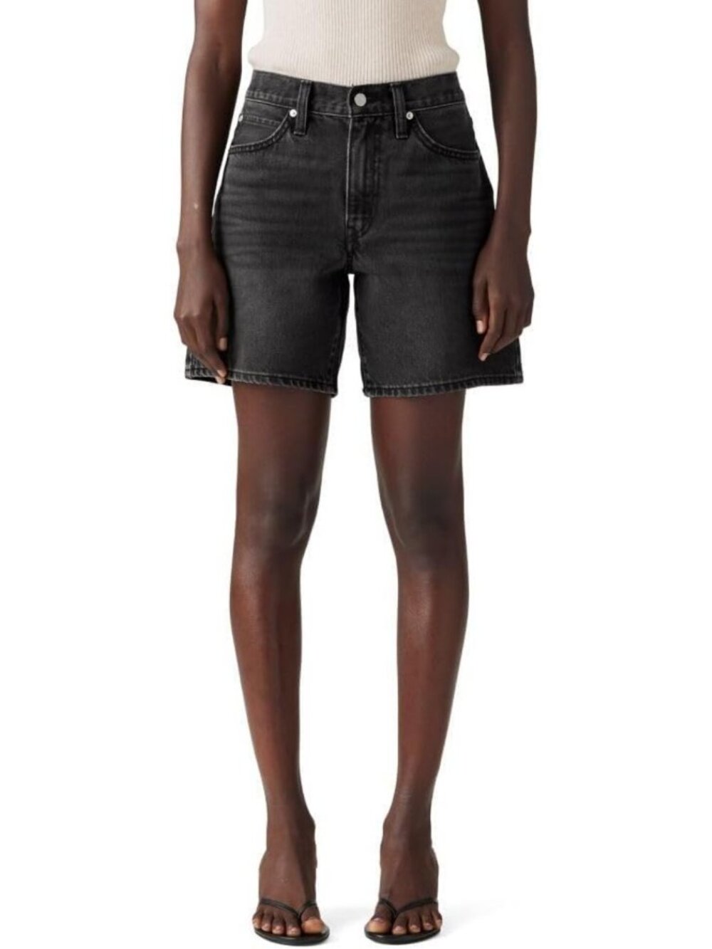 Stylish Women's Baggy Denim Shorts - High-Waisted, Casual Summer Fashion